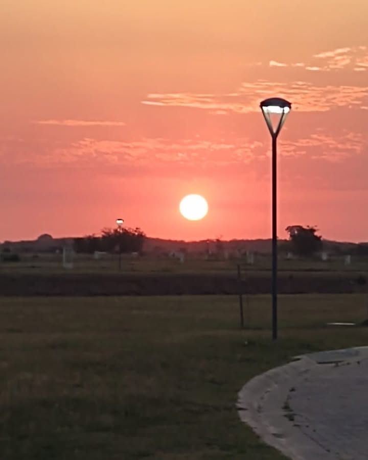 Atardecer sobre el barrio Santa Clara al Sur